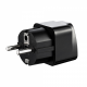 Adaptor stecher SUA China Marea Britanie Japonia Australia Noua Zeelanda Irlanda -> priza Europa (Romania) , culoare negru