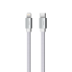 Cablu pentru iPhone si iPad cu conector compatibil lightning la USB-C - transfer date si incarcare rapida (conector mic, USB type-C) compatibil cu modelele 5,6,7,8,X,XR,XS,11,SE,12,13 (C/S/PRO/PLUS/MAX)