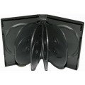 Carcasa 10 DVD neagra 33mm