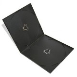 Carcasa dubla DVD neagra tip PP