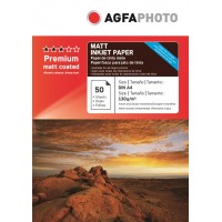 Hartie foto mata A4 de 130 g / mp Agfa - pachet de 50 de coli