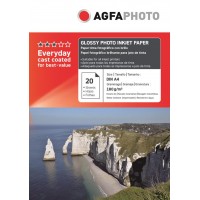 Hartie foto lucioasa AGFA format A4 180g/mp - pachet 20 coli