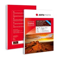 Hartie foto lucioasa Agfa A4 fata-verso (double sided) 220 g / mp - pachet de 20 de coli