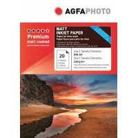 Hartie foto mata Agfa A4 fata-verso (double sided) 220 g / mp - pachet de 20 de coli