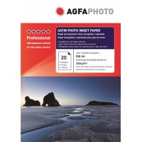 Hartie foto lucioasa RC (Resin-coated)  Agfa A4 SATIN 260 g/mp 