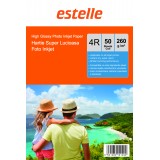 Hartie foto 4R (10 x 15) super lucioasa 260g - pachet 50 de coli 