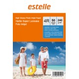 Hartie foto 4R (10 x 15) super lucioasa 240g - pachet 50 de coli 