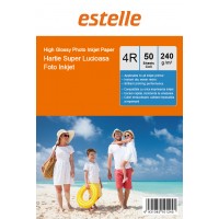 Hartie foto 4R (10 x 15) super lucioasa 240g - pachet 50 de coli 