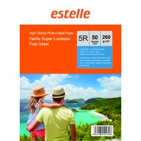 Hartie foto 5R (13 x 18) super lucioasa 260g - pachet 50 de coli 