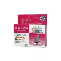 Cartus compatibil Canon CLI-521 culoare magenta, purpuriu