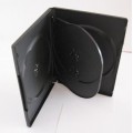Carcasa 4 DVD neagra 14mm