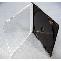 Carcasa CD slim 5.2mm neagra calitate premium