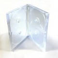 Carcasa 4 DVD clear 14mm
