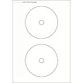 Etichete pentru CD - autocolante (autoadezive) 117mm-120mm)